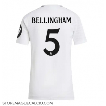Real Madrid Jude Bellingham #5 Maglia Gara Casa Repliche 2024-25 Donna